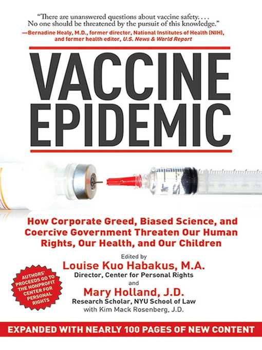 Title details for Vaccine Epidemic by Louise Kuo Habakus - Available